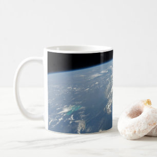 Mug La Poussière Saharienne Frappant Vers L'Ouest Dans