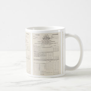 Mug La première salope de verre d'impôt sur le revenu 