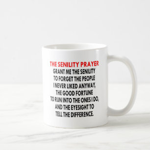Mug La prière de sénilité