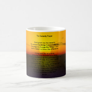Mug la prière de sérénité