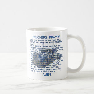 Mug La prière du camionneur