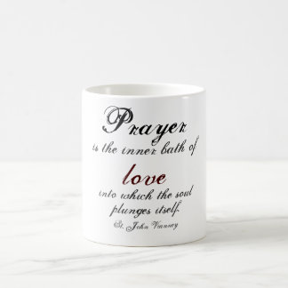 Mug La prière est le bain intérieur de l'amour