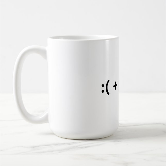 Mug La prière peut changer mon humeur - foi chrétienne (Gauche)