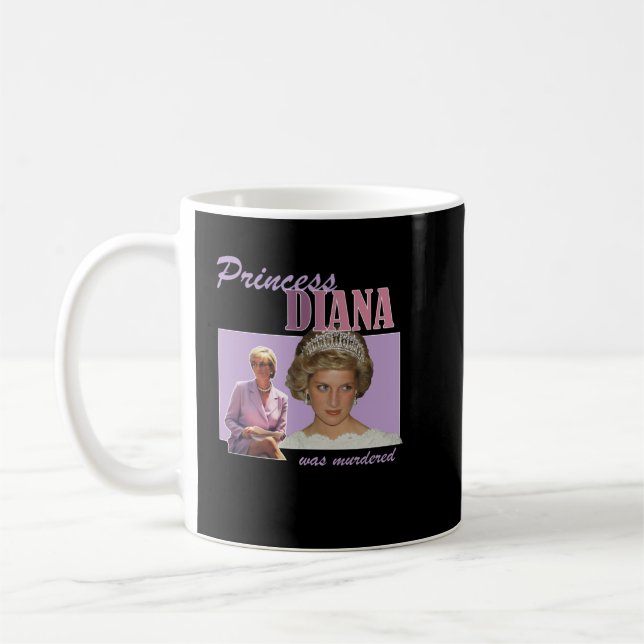 Mug La princesse Diana a été assassinée (Gauche)