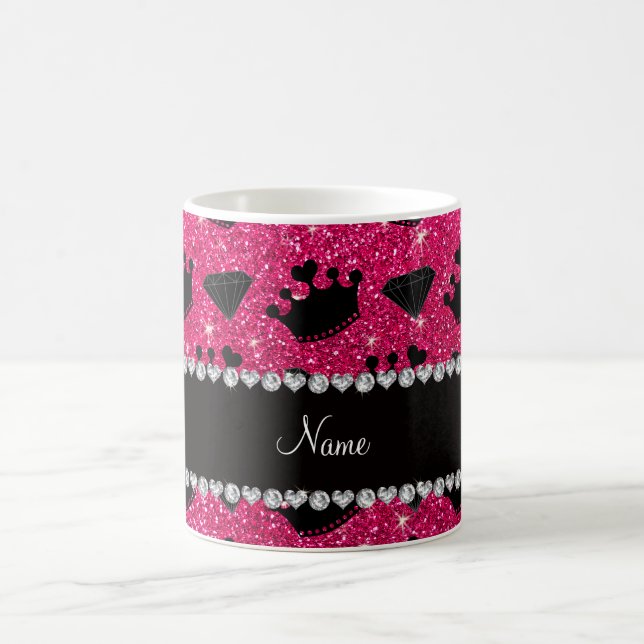 Mug La princesse nommée de parties scintillantes de (Centre)