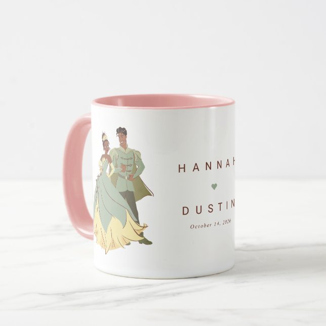 Mug La princesse Tiana et le Mariage Naveen Keepsaké (Devant gauche)