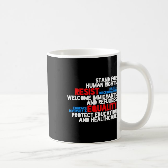 Mug La protestation anti-Trump contre les droits de l' (Droite)
