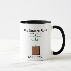 Mug La racine carrée de l'infini