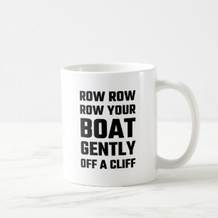 Mug La rangée, rangée, rament votre bateau doucement