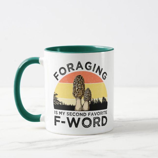 Mug La recherche de nourriture est mon deuxième F-Word (Gauche)