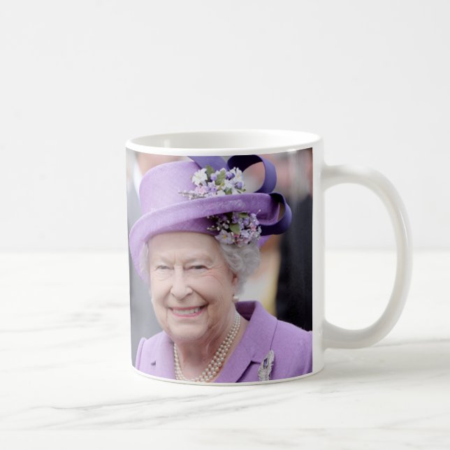 Mug La Reine Elizabeth de l'Angleterre (Droite)