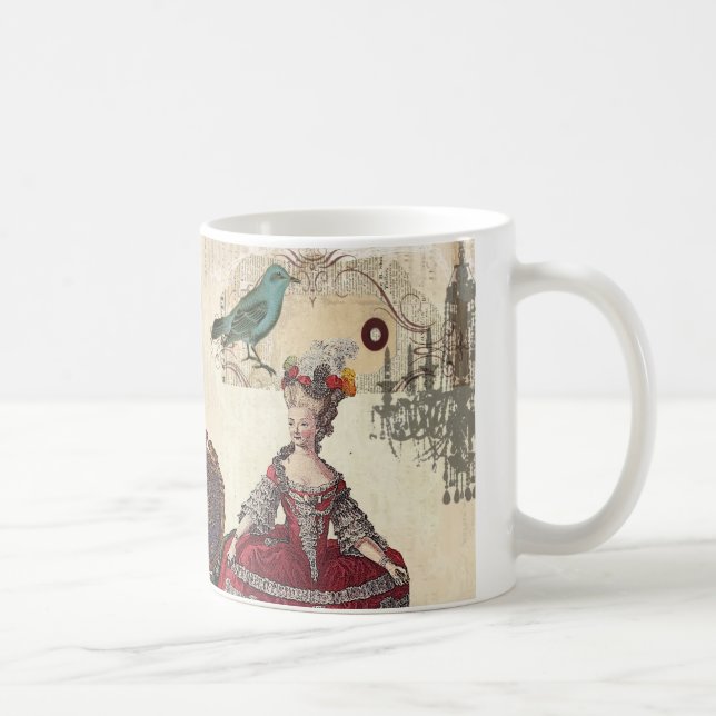 Mug La Reine française Marie Antoinette de lustre de (Droite)