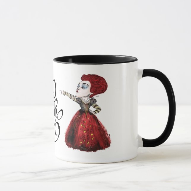 Mug La Reine Rouge | Éteint avec sa tête 2 (Droite)