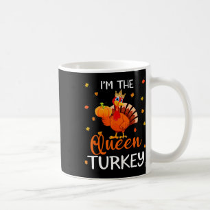 Mug La Reine Turquie Thanksgiving Turquie Automne L