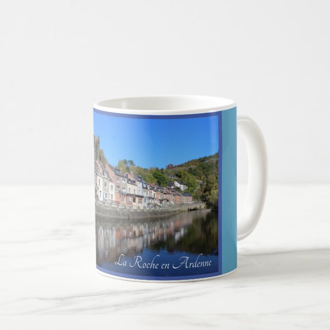 Mug La Roche en Ardenne View, Belgique (Devant droit)