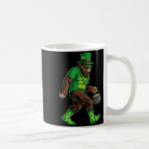 Mug La Saint-Patrick Bigfoot Vert Drôle Sasquatch Gran