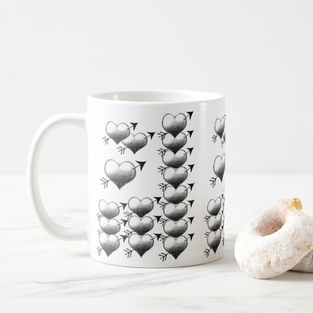 Mug La Saint Valentin en boue (Avec donut)