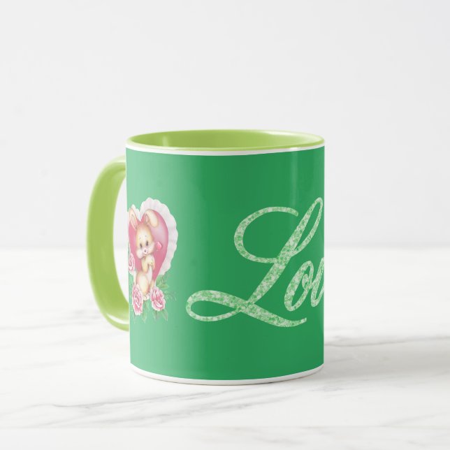 Mug La Saint Valentin en boue (Devant gauche)