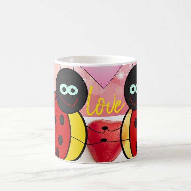 Mug La Saint-Valentin, les grenouilles (Centre)