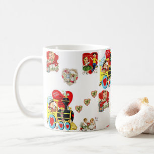 Mug La Saint-Valentin, les grenouilles