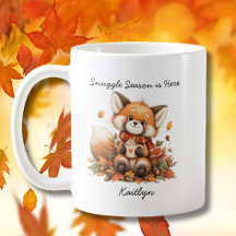 *La saison douillette de l'automne boisé est arriv
