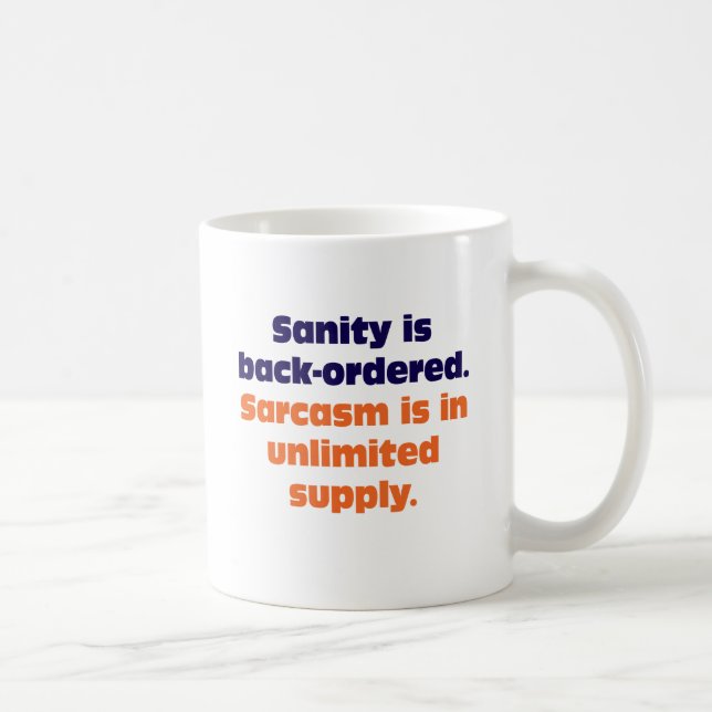 Mug La santé d'esprit est remise en commande (Droite)