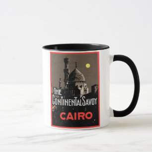 Mug La Savoie Continentale, Affiche de voyage du Caire