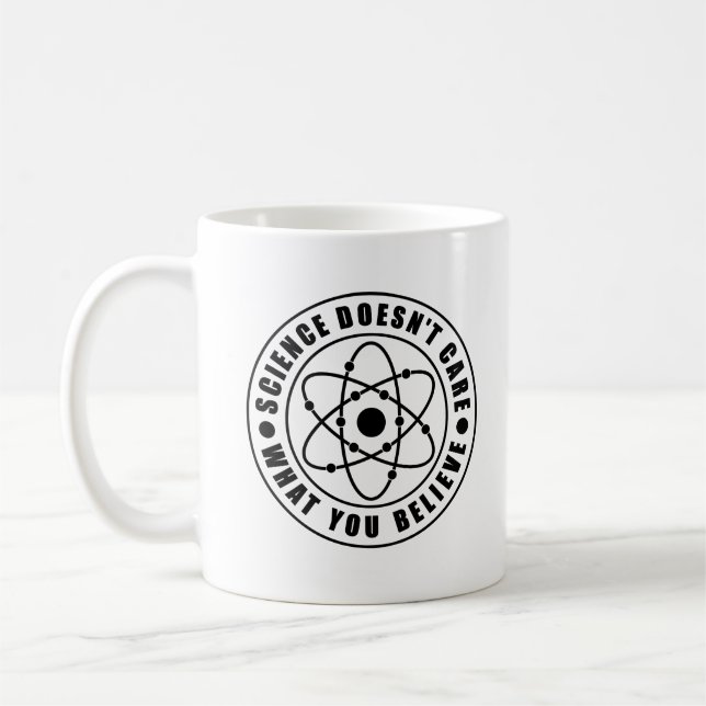 Mug La science se moque de ce que vous croyez (Gauche)