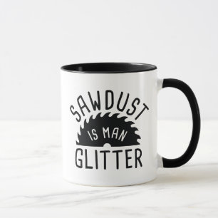 Mug La sciure est la Parties scintillant humaine