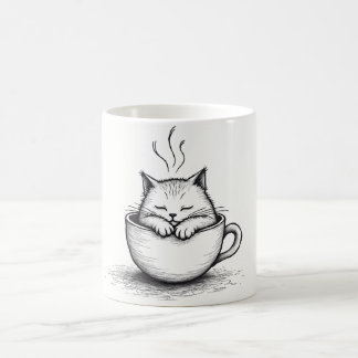 Mug La sieste dans une coupe de café
