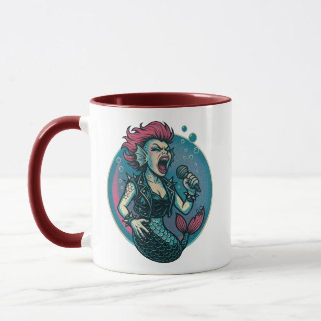 Mug la sirène de l'estampille (Gauche)