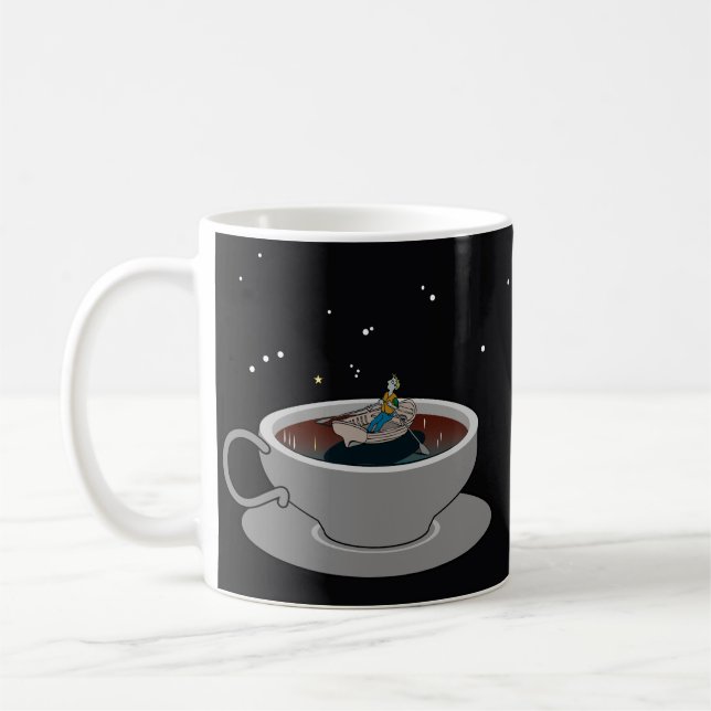 Mug La solitude dans un Teacup (Gauche)