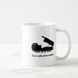 Mug La taille compte vraiment autocollant Mlrs