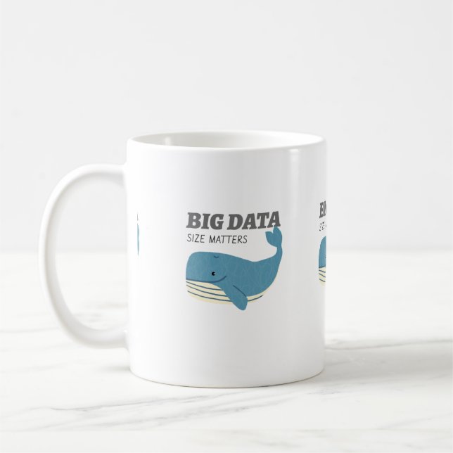 Mug La taille des données Big Data importe (Gauche)