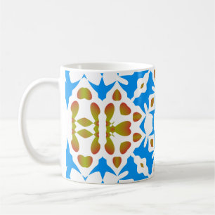 Mug La talavera mexicaine traditionnelle ornée. Univer