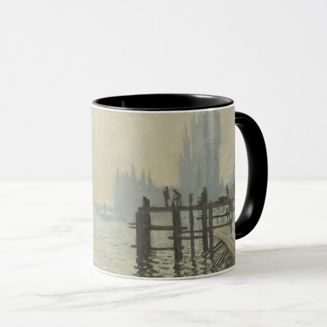 Mug La Tamise sous Westminster par Claude Monet (Devant droit)