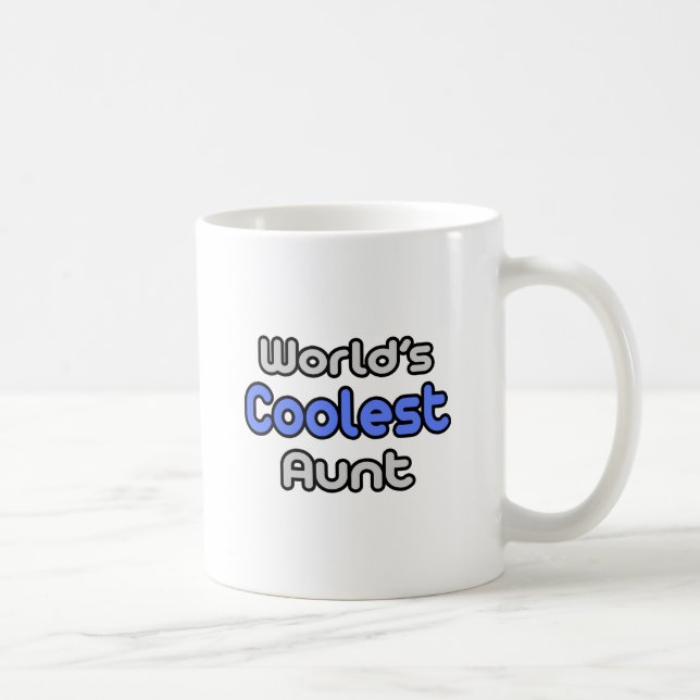 Mug La tante la plus froide du monde (Droite)