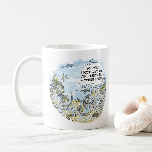 Mug La tentacle (Avec donut)