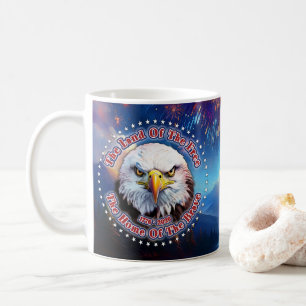 Mug La Terre Des Hommes Libres Feu D'artifice Aigle Br