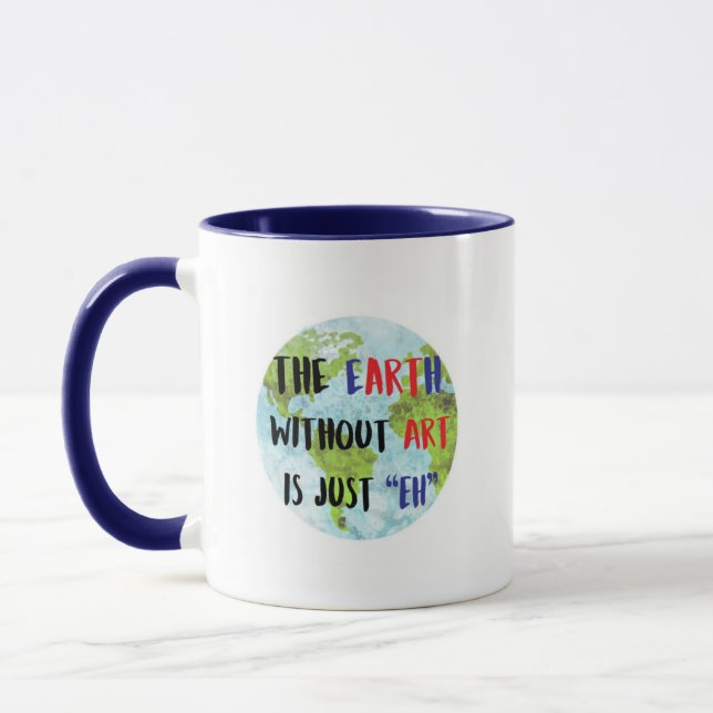 Mug La terre sans art (Gauche)