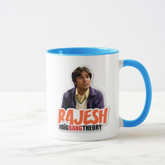 Mug La théorie du Big Bang | Rajesh (Droite)