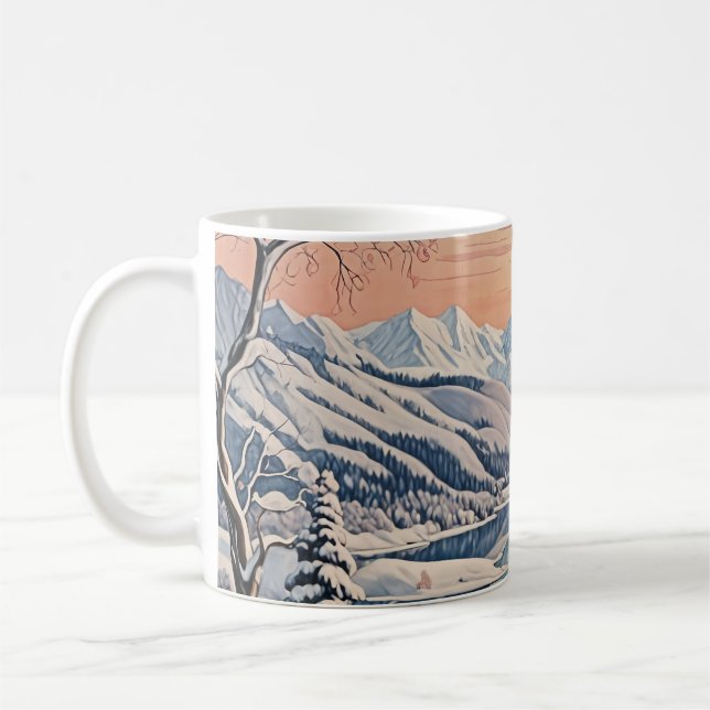 Mug La tranquillité d'hiver (Gauche)
