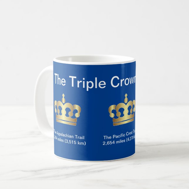 Mug La Triple Couronne de Randonnée (Devant gauche)