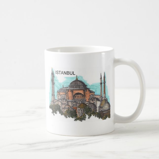 Mug La Turquie Istanbul Hagia Sophia (par St.K) (Droite)