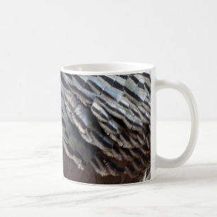 Mug La Turquie sauvage plumes II Design Abstrait de la