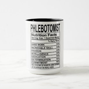 Mug La valeur nutritive des phlébotomistes