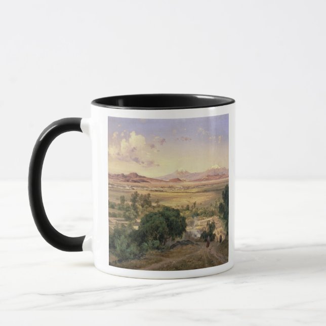 Mug La vallée du Mexique du bas Ridge de Tacubay (Gauche)
