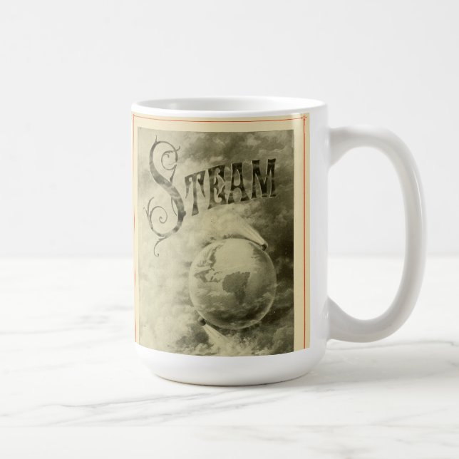 Mug La vapeur court le monde 1904 (Droite)