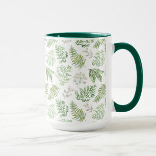 Mug La verdure de forêt modèlent