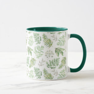 Mug La verdure de forêt modèlent